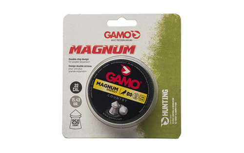 Airguns Gamo USA Magnum GAMO MAGNUM SP DBL RING .22 250CT • Model: Magnum